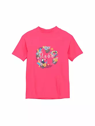 COLOR KIDS | Beachshirt imprimé pour fille | pink